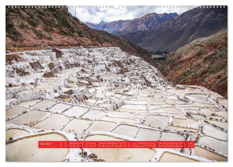 Produktbild: Peru - Magie der Anden (hochwertiger Premium Wandkalender 2027 DIN A2 quer), Kunstdruck in Hochglanz