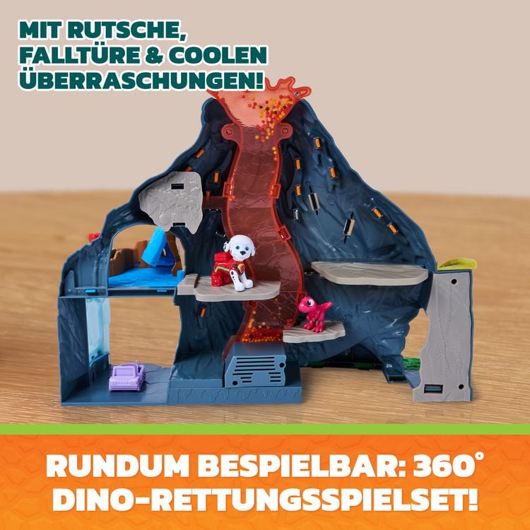 Produktbild: PAW Patrol: Der Dino Film, Super-Lava-Blast Vulkan-Spielset