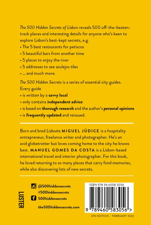 Produktbild: The 500 Hidden Secrets of Lisbon