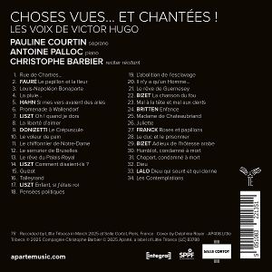 Produktbild: Choses vues et chant'es ! Les voix de Victor Hugo