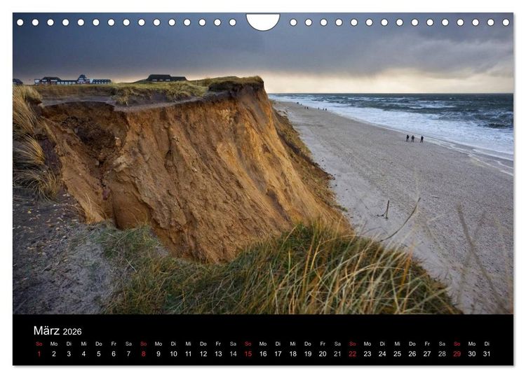 Produktbild: Sylt-Abende - Fotografien von Beate Zoellner (Wandkalender 2026 DIN A4 quer), CALVENDO Monatskalender