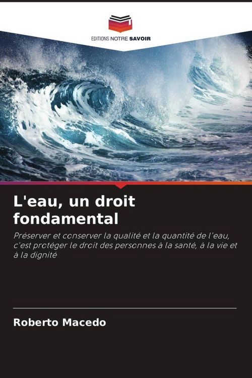 Produktbild: L'eau, un droit fondamental