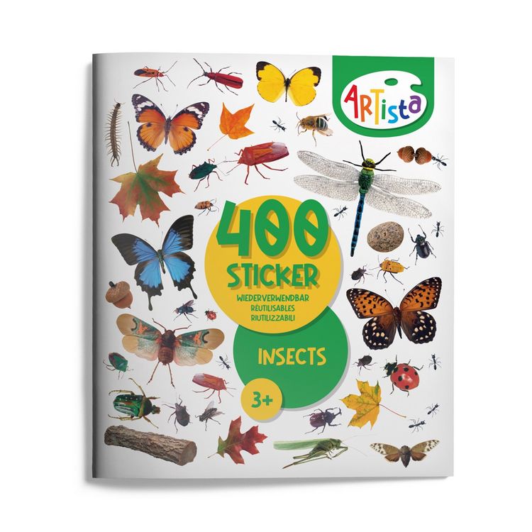 Produktbild: Artista - Stickerbuch Insekten