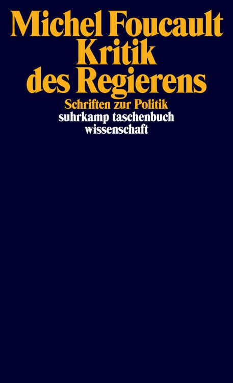 Produktbild: Kritik des Regierens