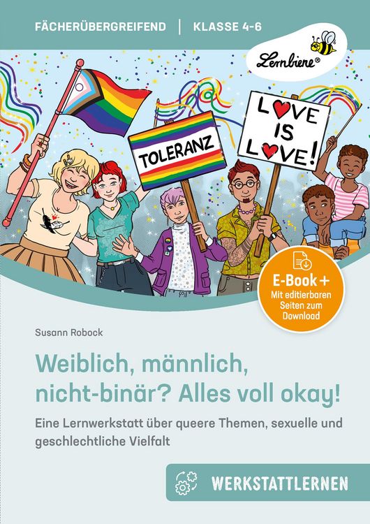 Produktbild: Weiblich, m&auml;nnlich, nicht-bin&auml;r - Alles voll okay