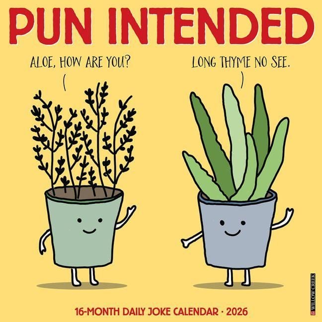 Produktbild: Pun Intended 2026 Wall Calendar
