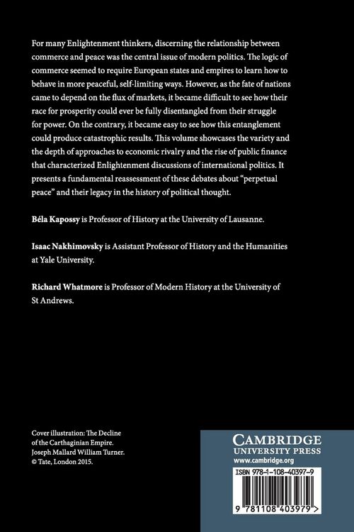 Produktbild: Commerce and Peace in the Enlightenment