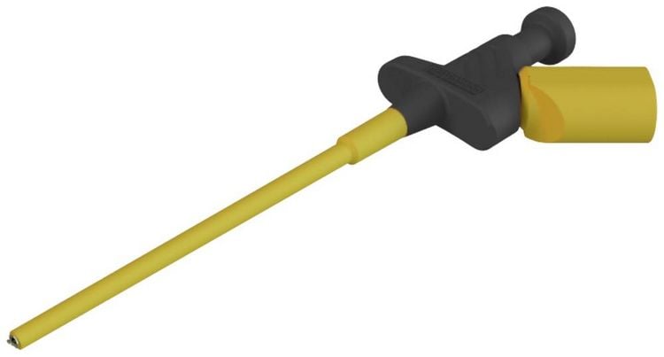 Produktbild: Hirschmann Test & Measurement KLEPS 250 sw Sicherheits-Abgreifklemme Steckanschluss 4 mm CAT II 300 V Schwarz