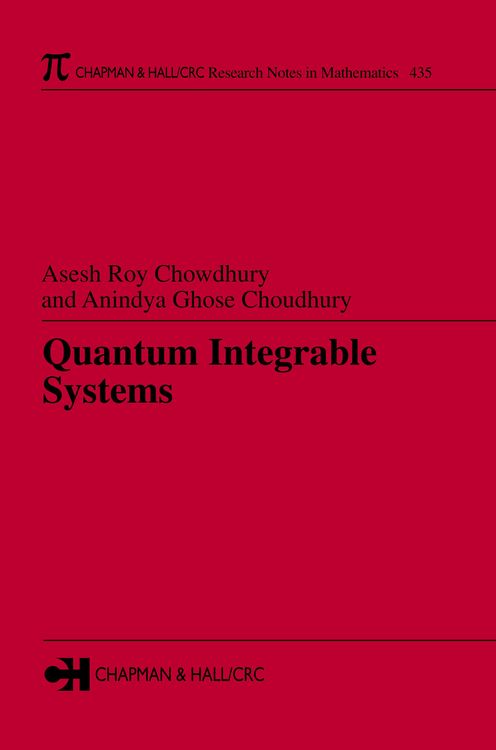 Produktbild: Quantum Integrable Systems