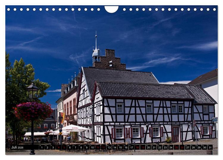 Produktbild: Bad Honnef - Rheinisches Nizza (Wandkalender 2026 DIN A4 quer), CALVENDO Monatskalender