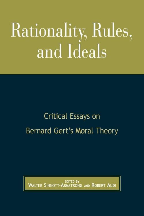 Produktbild: Rationality, Rules, and Ideals