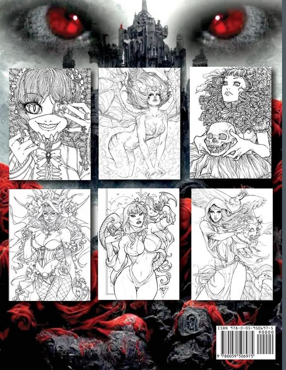 Produktbild: Horror Activity Book for Adults