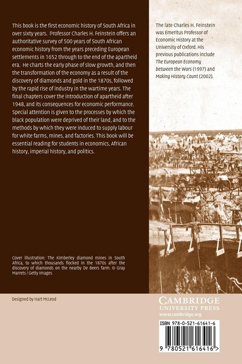 Produktbild: An Economic History of South Africa