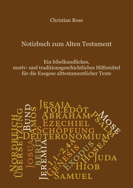 Produktbild: Notizbuch zum Alten Testament