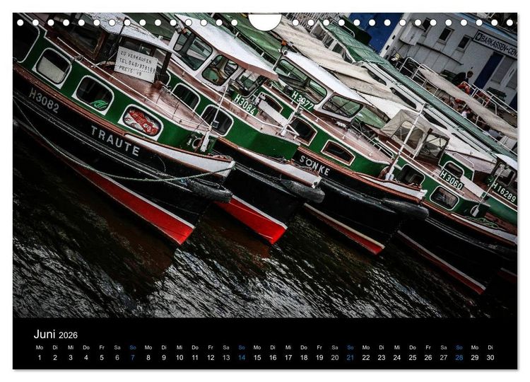 Produktbild: Hamburg (Wandkalender 2026 DIN A4 quer), CALVENDO Monatskalender