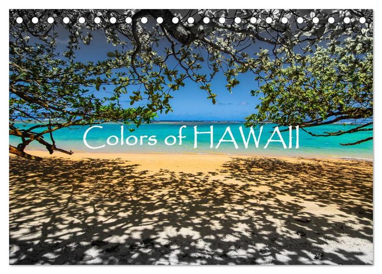 Produktbild: Colors of HAWAII (Tischkalender 2026 DIN A5 quer), CALVENDO Monatskalender