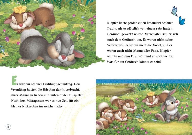 Produktbild: Disney Vorlesebuch: Klopfer: Zauberhafte Gutenacht-Geschichten