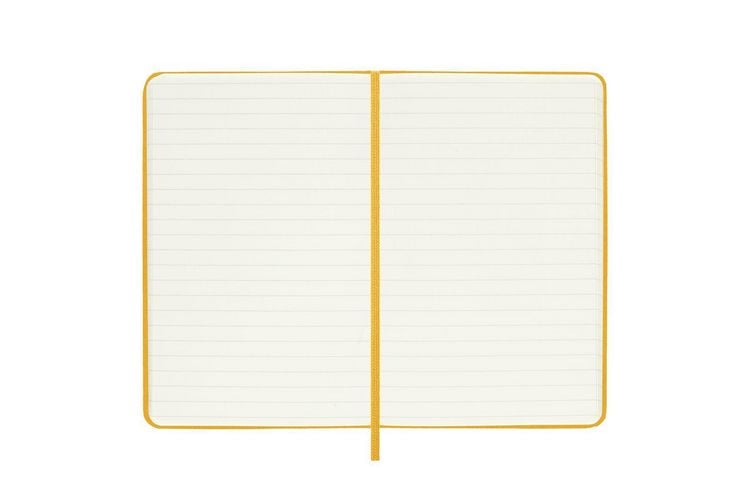 Produktbild: Moleskine Classic Notebook, Pocket, Ruled, Orange Yellow, Silk Hard Cover (3.5 x 5.5)