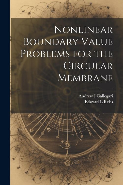 Produktbild: Nonlinear Boundary Value Problems for the Circular Membrane