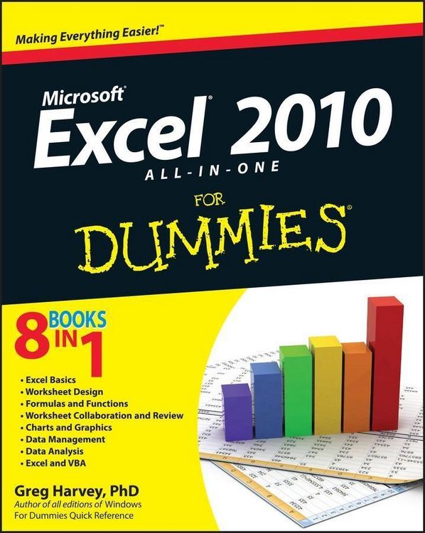 Produktbild: Excel 2010 All-in-One For Dummies