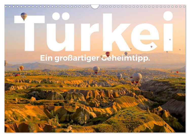Produktbild: T&uuml;rkei - Ein gro&szlig;artiger Geheimtipp. (Wandkalender 2026 DIN A3 quer), CALVENDO Monatskalender