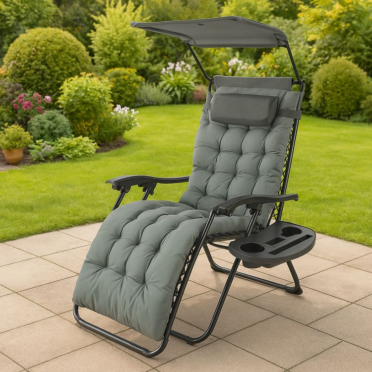 Produktbild: Sonnenliege Liegestuhl Gartenstuhl Camping Maltosa
