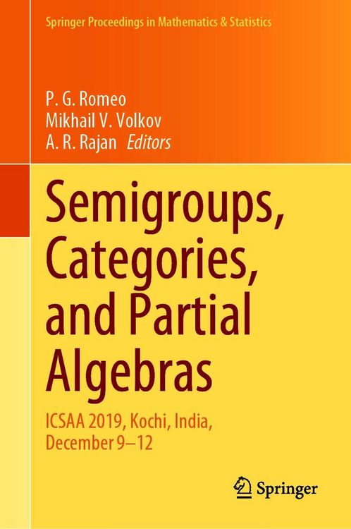 Produktbild: Semigroups, Categories, and Partial Algebras