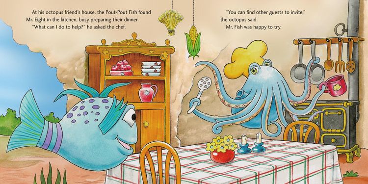 Produktbild: A Pout-Pout Fish: Thanksgiving Friends