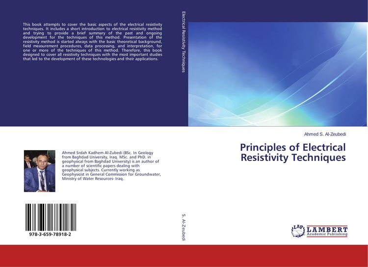 Produktbild: Principles of Electrical Resistivity Techniques