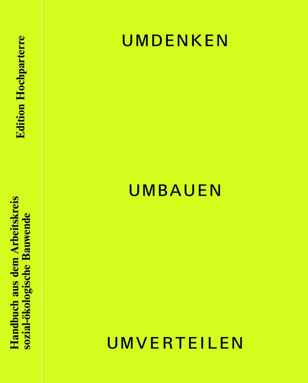 Produktbild: Umdenken, umbauen, umverteilen