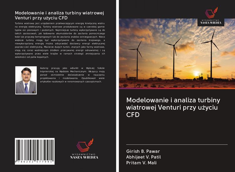 Produktbild: Modelowanie i analiza turbiny wiatrowej Venturi przy u&iquest;yciu CFD