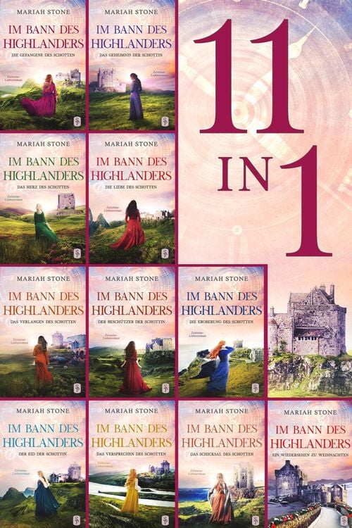 Produktbild: Im Bann des Highlanders - Die komplette Serie: Band 1-11