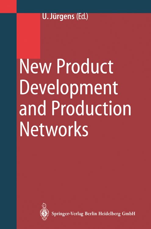 Produktbild: New Product Development and Production Networks