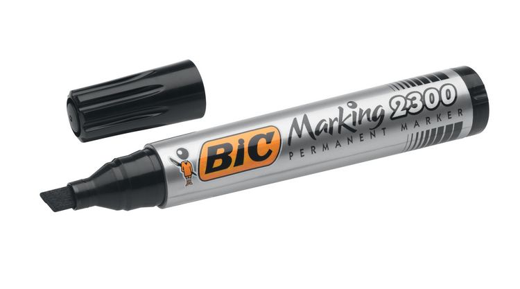Produktbild: BIC Permanent Marker Marking 2300 ECOlutions Öko schwarz
