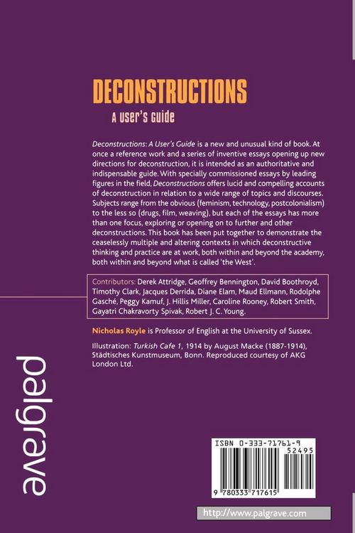 Produktbild: Deconstructions