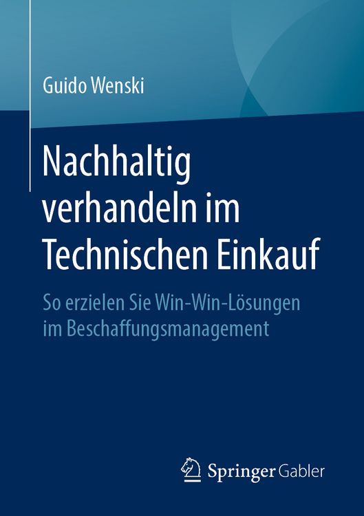 Produktbild: Nachhaltig verhandeln im Technischen Einkauf