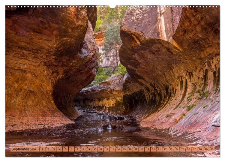 Produktbild: USA S&uuml;dwesten - Atemberaubende Hotspots der Natur (Wandkalender 2026 DIN A2 quer), CALVENDO Monatskalender