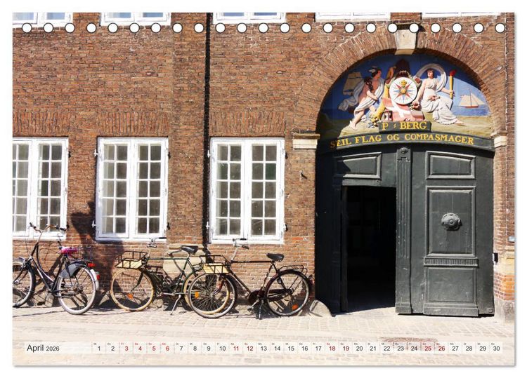 Produktbild: Kopenhagen. D&auml;nemarks sch&ouml;ne bunte Metropole (Tischkalender 2026 DIN A5 quer), CALVENDO Monatskalender