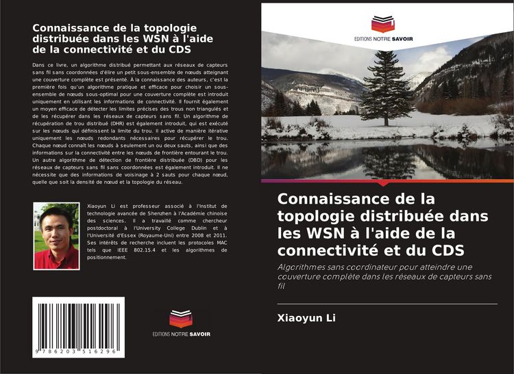 Produktbild: Connaissance de la topologie distribu&eacute;e dans les WSN &agrave; l'aide de la connectivit&eacute; et du CDS