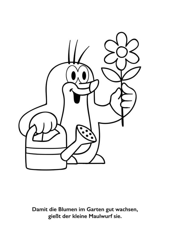 Produktbild: Der kleine Maulwurf: Mein Malbuch-Spa&szlig;