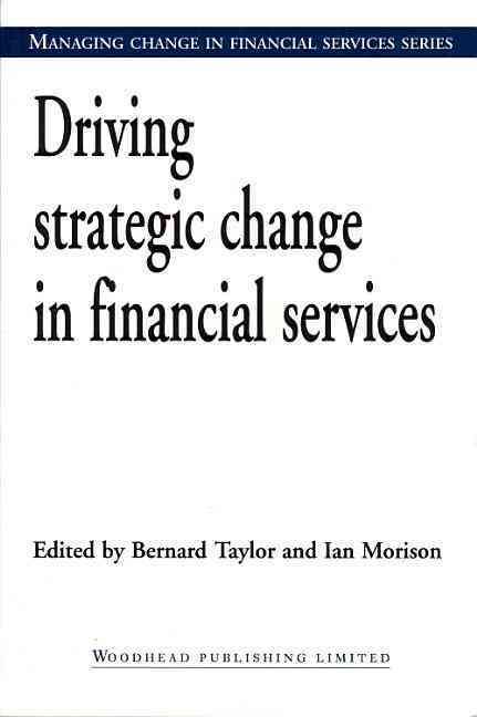 Produktbild: Driving Strategic Change in Financial Services