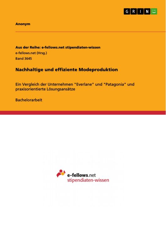 Produktbild: Nachhaltige und effiziente Modeproduktion