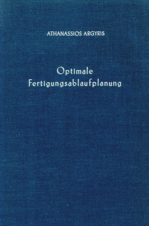 Produktbild: Optimale Fertigungsablaufplanung.