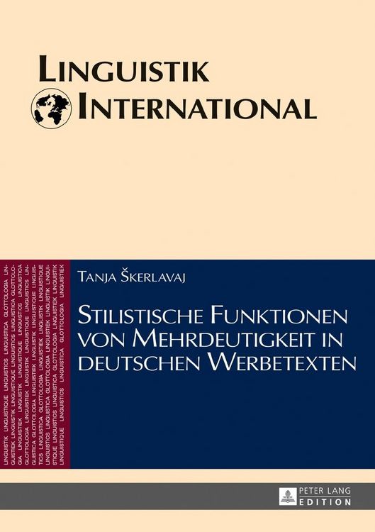 Produktbild: Stilistische Funktionen von Mehrdeutigkeit in deutschen Werbetexten