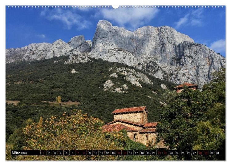 Produktbild: NATIONALPARK PICOS DE EUROPA (Wandkalender 2026 DIN A2 quer), CALVENDO Monatskalender