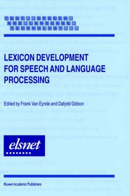 Produktbild: Lexicon Development for Speech and Language Processing