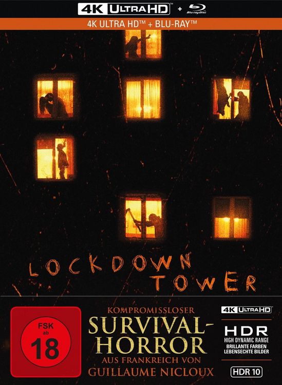 Produktbild: Lockdown Tower - 2-Disc Limited Collector's Edition im Mediabook (4K Ultra HD) (+ Blu-ray)