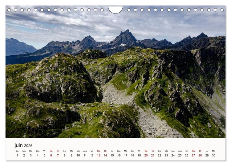 Produktbild: Autour de Grenoble (Calendrier mural 2026 DIN A4 vertical), CALVENDO calendrier mensuel