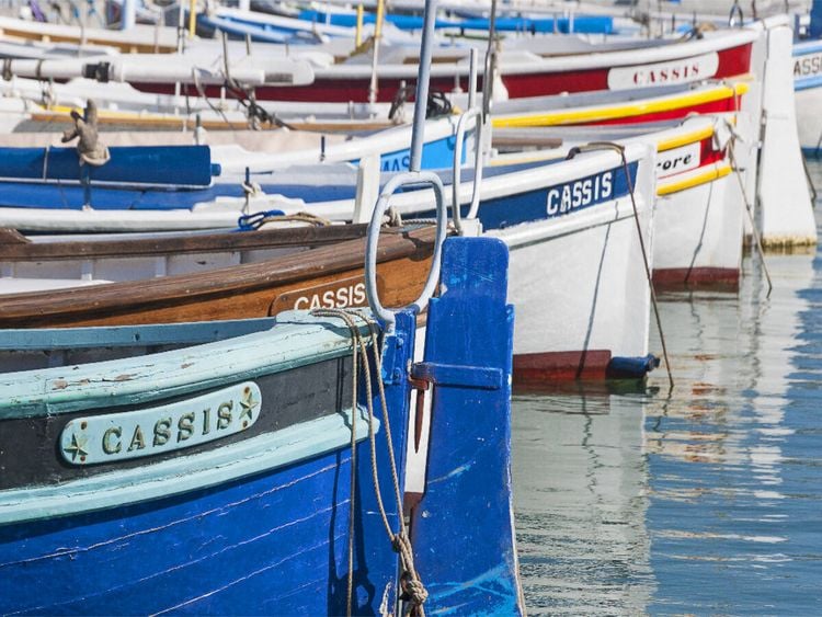 Produktbild: CALVENDO Puzzle Fischerboote in Cassis | 1000 Teile Lege-Gr&ouml;&szlig;e 64x48cm Foto-Puzzle f&uuml;r gl&uuml;ckliche Stunden
