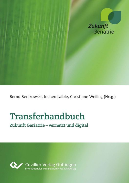 Produktbild: Transferhandbuch Zukunft Geriatrie